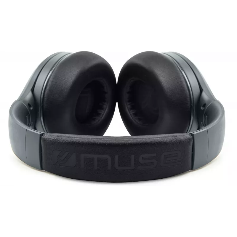 Słuchawki muse M-295 ANC — bezprzewodowe nauszne, Bluetooth i USB-C, 20–20 000 Hz, 260 g, szare