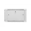 Szafa instalacyjna ścienna Lanberg 19'' 6U 600x600mm szara (drzwi szklane)