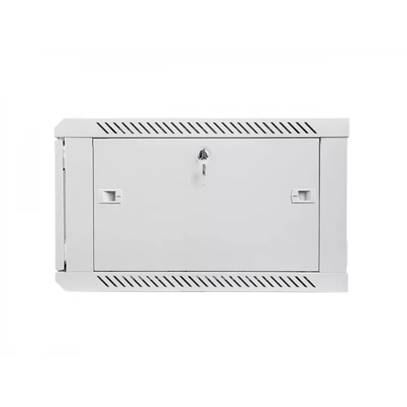 Szafa instalacyjna ścienna Lanberg 19'' 6U 600x600mm szara (drzwi szklane)