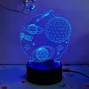 Manta SNL118RGB RGB dekoracyjna lampa LED 3D