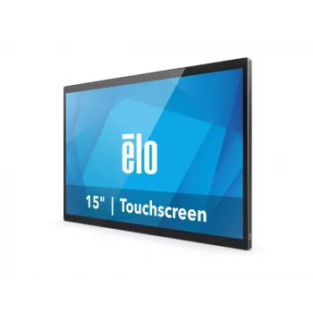 Elo 1504LS, 38,1 cm (15''), projekcyjny pojemnościowy, 10 punktów dotyku, Full HD, USB-C, zestaw, szary monitor dotykowy, przekątna wyświetlacza: 38,1 cm (15''), projekcyjny pojemnościowy, 10 punktów, 1920x1080 pikseli