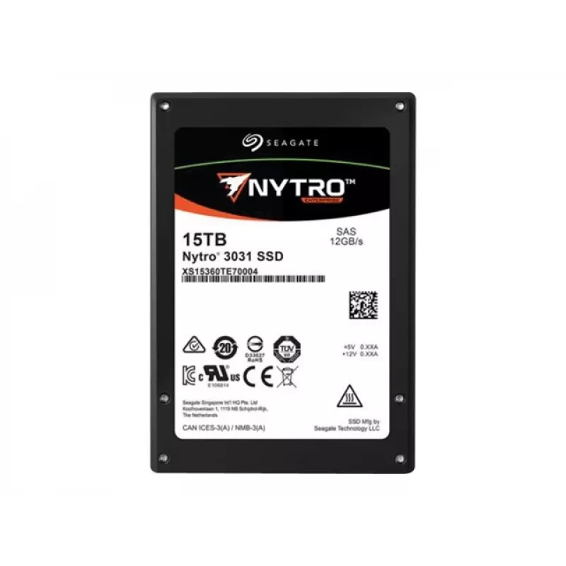 Seagate Enterprise XS15360TE70014 wewnętrzny dysk SSD 15 TB 2,5 inch SAS 3D eTLC