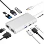 Stacja dokująca helos 304265 USB 3.1 Type-C z HDMI, VGA, USB i LAN