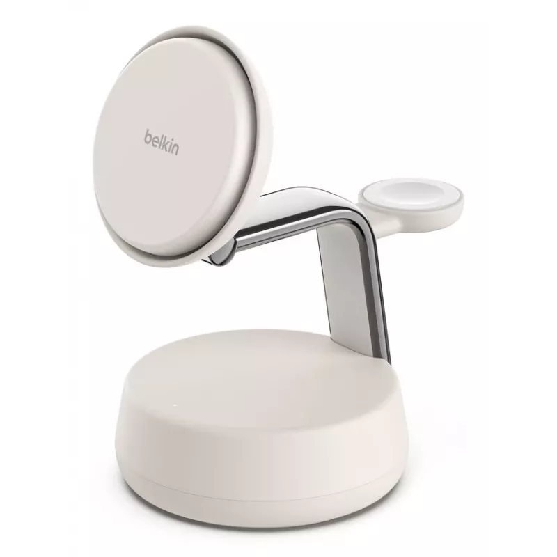 Bezprzewodowa ładowarka USB Belkin Qi2 WIZ040KQSD — 25 W, zasilanie USB, kabel 1,5 m, biała, do smartfonów, smartwatchy, słuchawek, opasek fitness