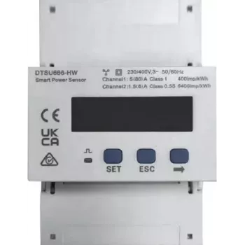 3-fazowy inteligentny czujnik mocy HUAWEI DTSU666-HW z łącznością Wi‑Fi do pomiaru mocy i energii