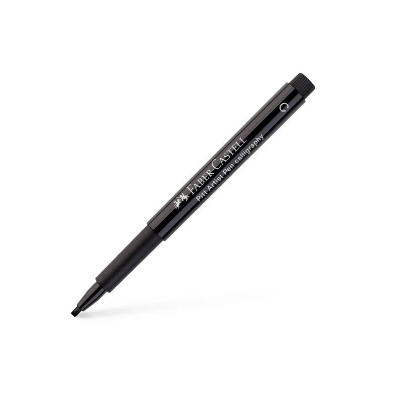 Pisak Faber-Castell 167153 — marker z końcówką filcową, czarny, pojedyncza sztuka