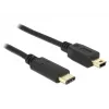 Kabel USB DeLOCK 2m USB2.0-C Mini-USB B 83336