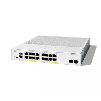 Przełącznik zarządzalny Cisco Catalyst 1300-16FP-2G 16 portów GE Full PoE