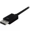 Konwerter DisplayPort 1.2 > DVI24+1, kabel czarny, 15 cm