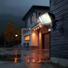 Maclean MCE442 Lampa solarna LED reflektor z czujnikiem ruchu naścienna lampa zmierzchowa IP44 6W 6000K