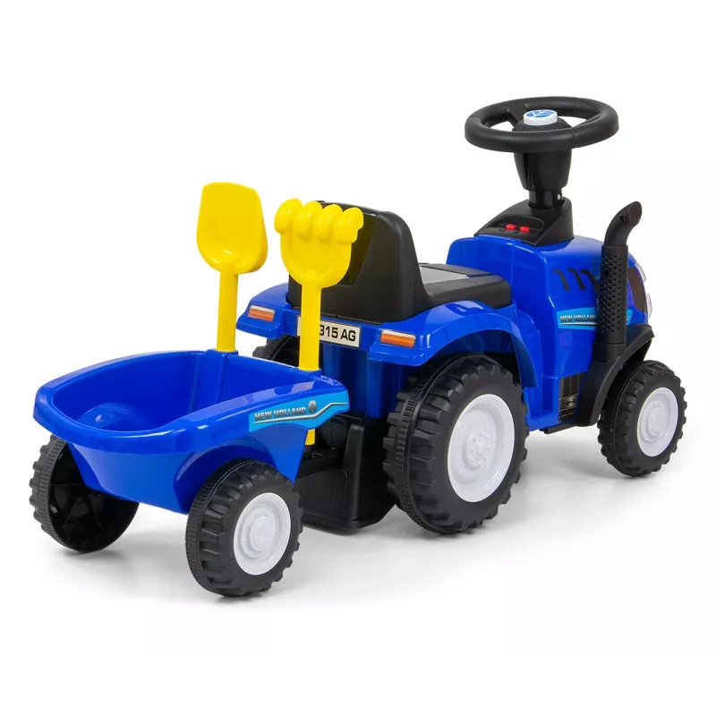 Pojazd do jeżdżenia milly mally New Holland T7 traktor, model 27652, niebieski