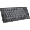 LOGITECH MX Mechanical Mini Minimalistyczna Bezprzewodowa Podświetlana Klawiatura - GRAFIT - (US) MIĘDZYNARODOWA - 2.4GHZ/BT - N/D - EMEA - KLIKAJĄCA