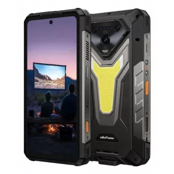 Smartfon UleFone Armor 34 Pro 5G Plus — 6,95 cala 1080x2460, MediaTek Dimensity 7300, 16 GB RAM, 512 GB, potrójny 50 MP, 25500 mAh, Dual SIM, Android 15, IP68/69K