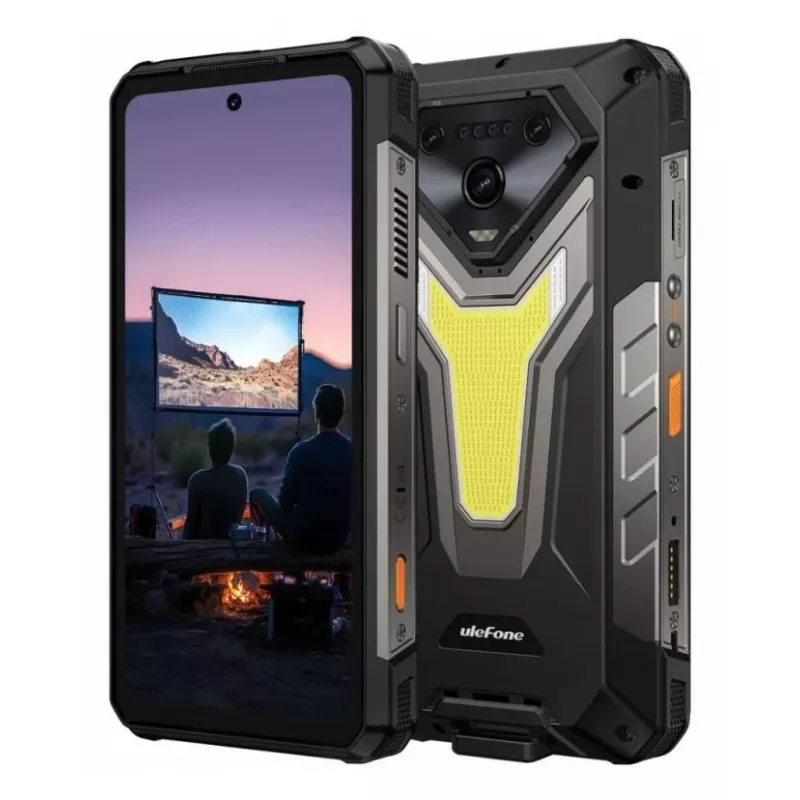 Smartfon UleFone Armor 34 Pro 5G Plus — 6,95 cala 1080x2460, MediaTek Dimensity 7300, 16 GB RAM, 512 GB, potrójny 50 MP, 25500 mAh, Dual SIM, Android 15, IP68/69K