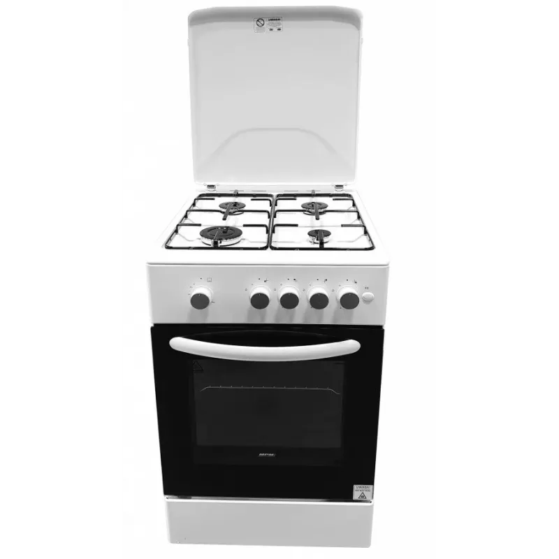 Kuchenka gazowa MPM MPM-54-KGF-21, płyta 4-palnikowa, 60 cm, gaz, biały, klasa energetyczna A