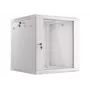 Szafa rack wisząca Lanberg 19'' 12U 600x600mm szara (drzwi szklane)