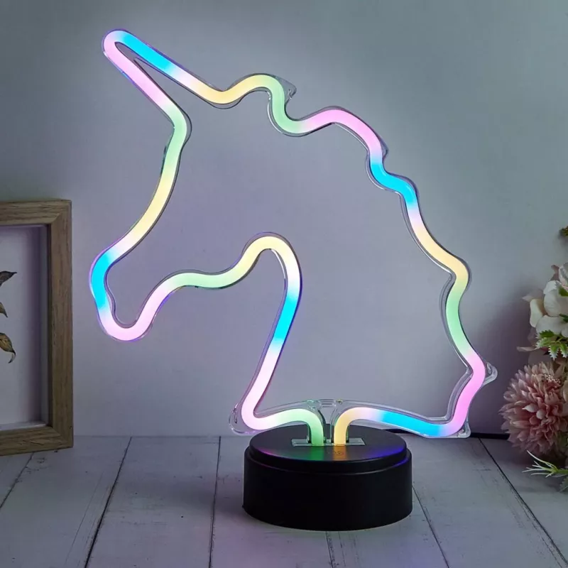Lampa dekoracyjna LED Manta SNL10MTT jednorożec
