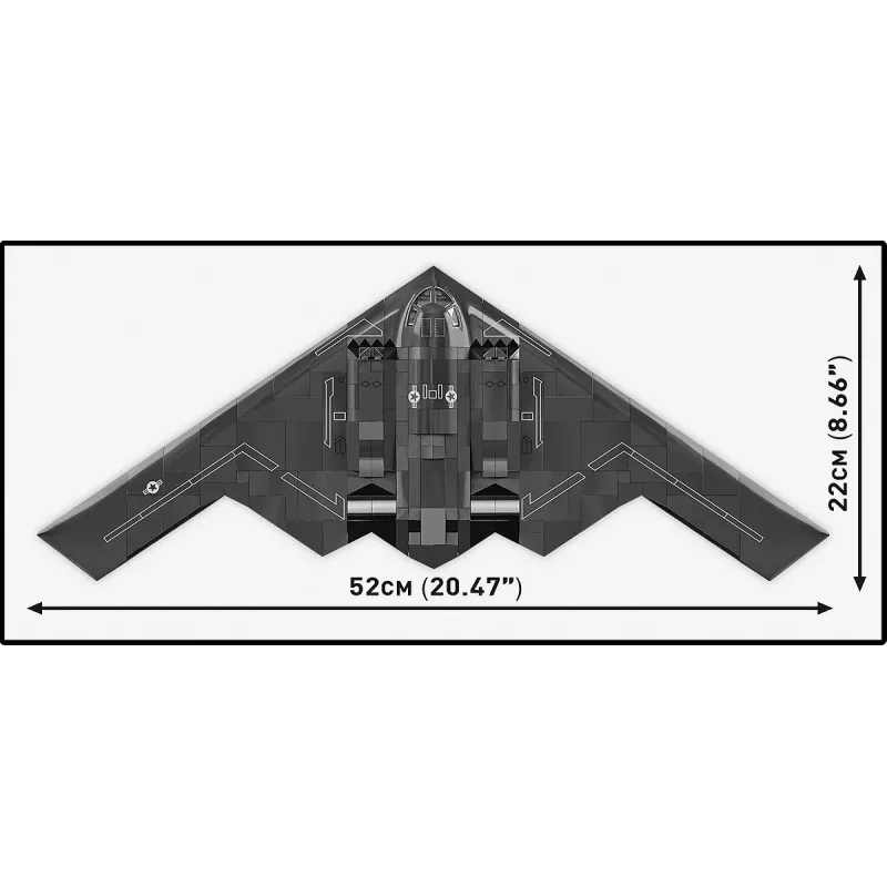 Zestaw konstrukcyjny Cobi Northrop Grumman B-2 SPIRIT model kit, marka Cobi, MPN 5916
