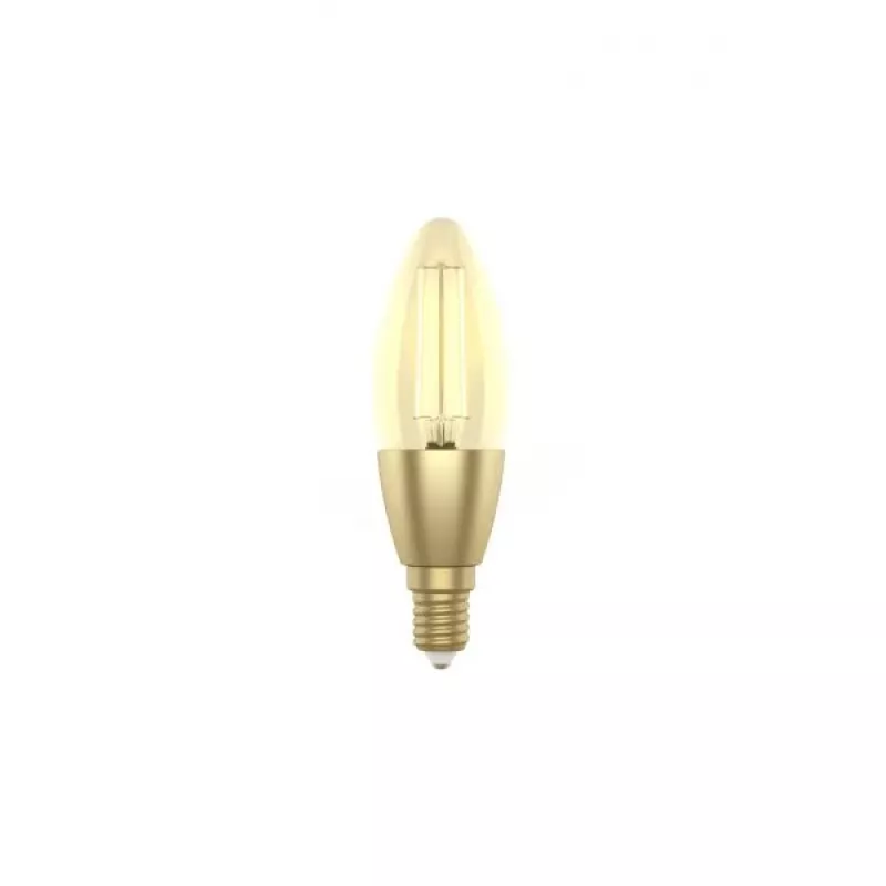 WOOX R5141 Żarówka LED Smart Candle C37 Filament, Wi-Fi, E14, 4,9W, 470 lm, Ciepła biel 2700K