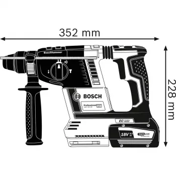BOSCH. Młotowiertarka SDS+ GBH 18V-26 Solo 2,6 J