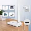 Lampa biurkowa Hawk HW-LAMP01 Biała LED regulowana jasność, regulowane ramię