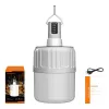 Lampa kempingowa Superfire T26-S — 500 lm, ładowanie solarne, moc 18W
