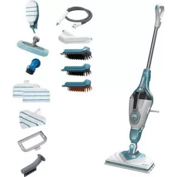 Czarny & Decker BHSM1610DSM przenośny odkurzacz parowy 0,5 l 1600 W kolor morski, biały