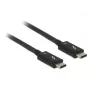 Kabel USB DeLOCK 84847 USB 3.2 Gen 2 2m USB C Czarny