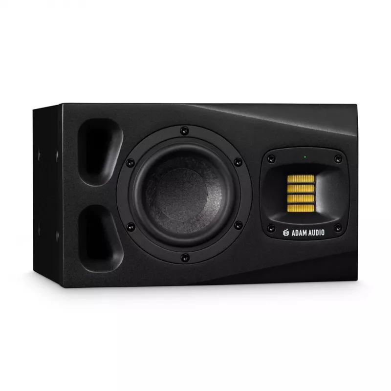 Monitory studyjne ADAM AUDIO A4V Czarny, 2-drożne, 90W RMS, 4-calowy głośnik niskotonowy, wyświetlacz LED, montaż w racku