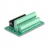 DeLOCK D-Sub 25 pin żeński do listwy zaciskowej na szynę DIN 51mm x 86mm x 30mm