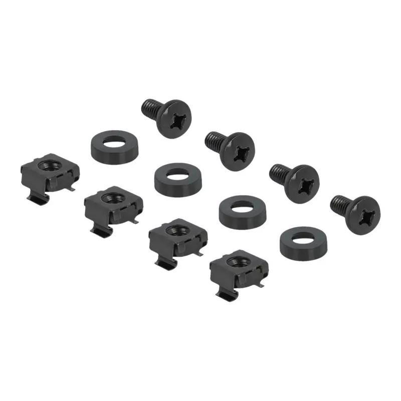 Szyna kablowa DeLOCK 66884 Czarny szerokość 180 mm głębokość 482 mm wysokość 90 mm