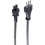 Kabel zasilający Czarny 1,8 m ShiverPeaks BSIT60001