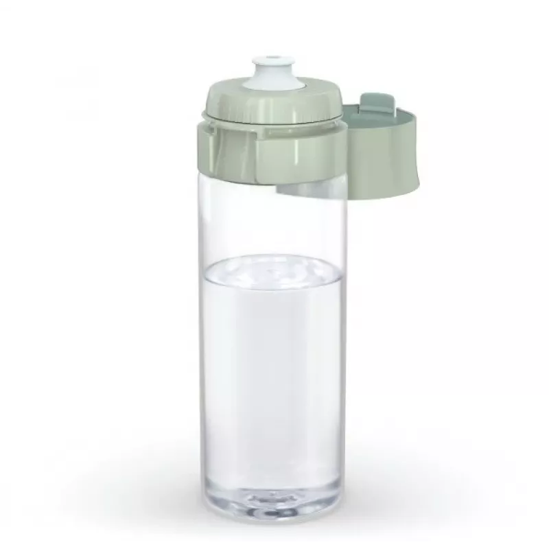Butelka filtrująca BRITA Vital Pastelowa zieleń 600 ml z 5 dyskami filtracyjnymi MicroDisc (BRITA 1059295)