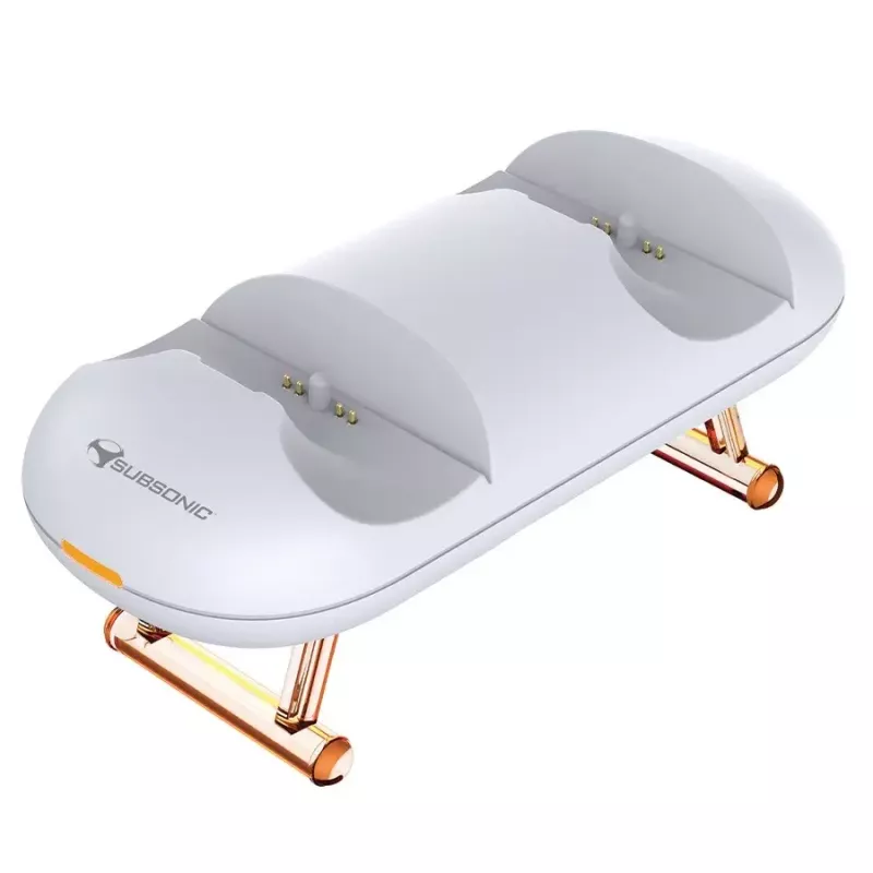 Stacja ładująca SUBSONIC SA5632 do PS5 z podwójnym ładowaniem i diodami LED