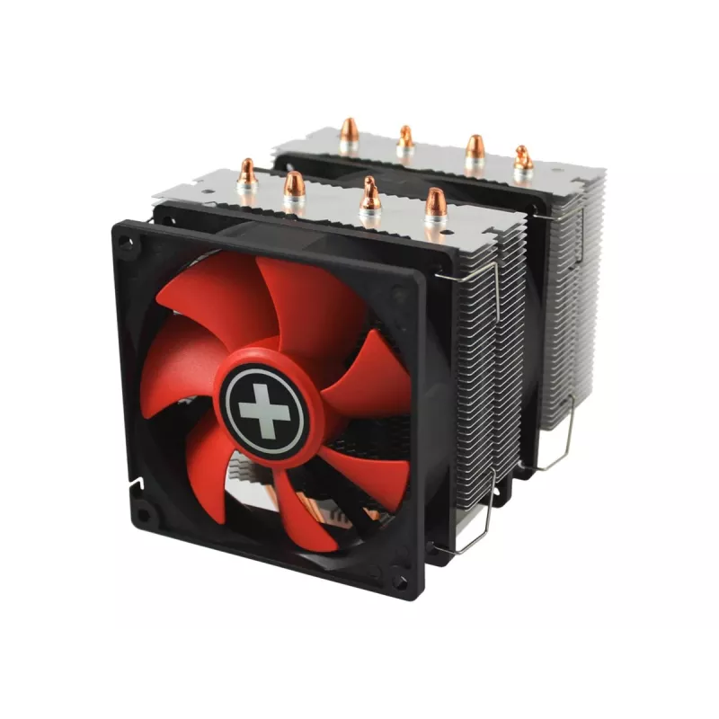 Chłodzenie procesora Xilence XC044 9,2 cm czarno-czerwone