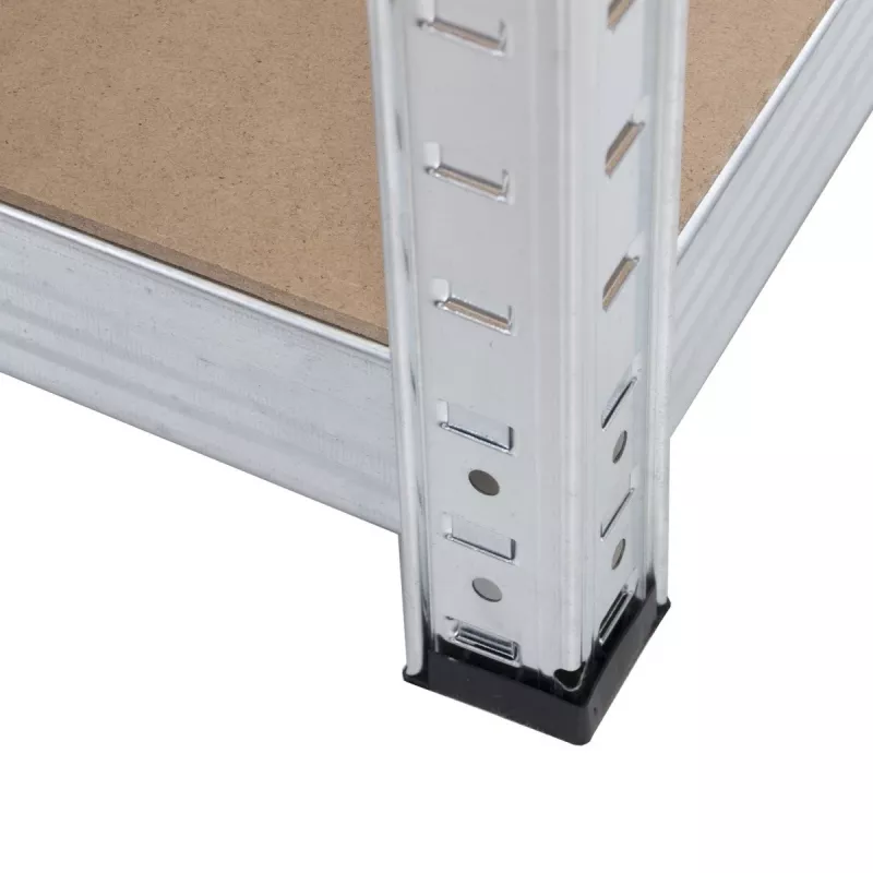 Regał magazynowy GreenBlue GB378 metal ocynkowany 5 półek, stal cynkowana, 900×400 mm, maks. 75 kg na półkę
