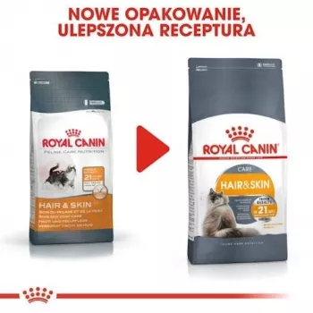 Sucha karma dla kota Royal Canin Hair & Skin Care 2 kg — kurczak, dorosły, 33% białka, 22% tłuszczu