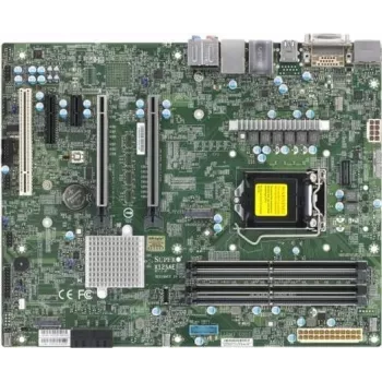 SUPERMICRO X12SAE - Płyta główna - ATX - Gniazdo LGA1200 - W480 - USB-C Gen2, USB 3.2 Gen 1, USB 3.2 Gen 2 - Gigabit LAN, 2.5 Gigabit LAN - Grafika zintegrowana - HD Audio