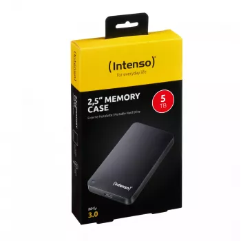 Zewnętrzny dysk twardy Intenso 5 TB USB 3.2 2,5 cala Memory Case