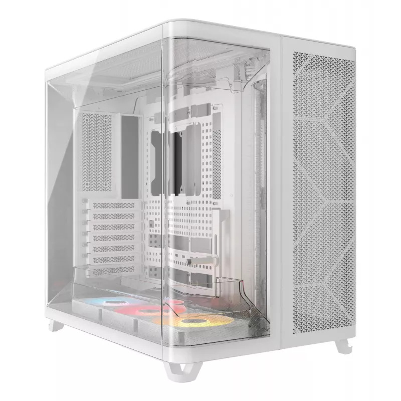 Obudowa PC Corsair AIR 5400 RS-R ARGB Midi Tower Biała