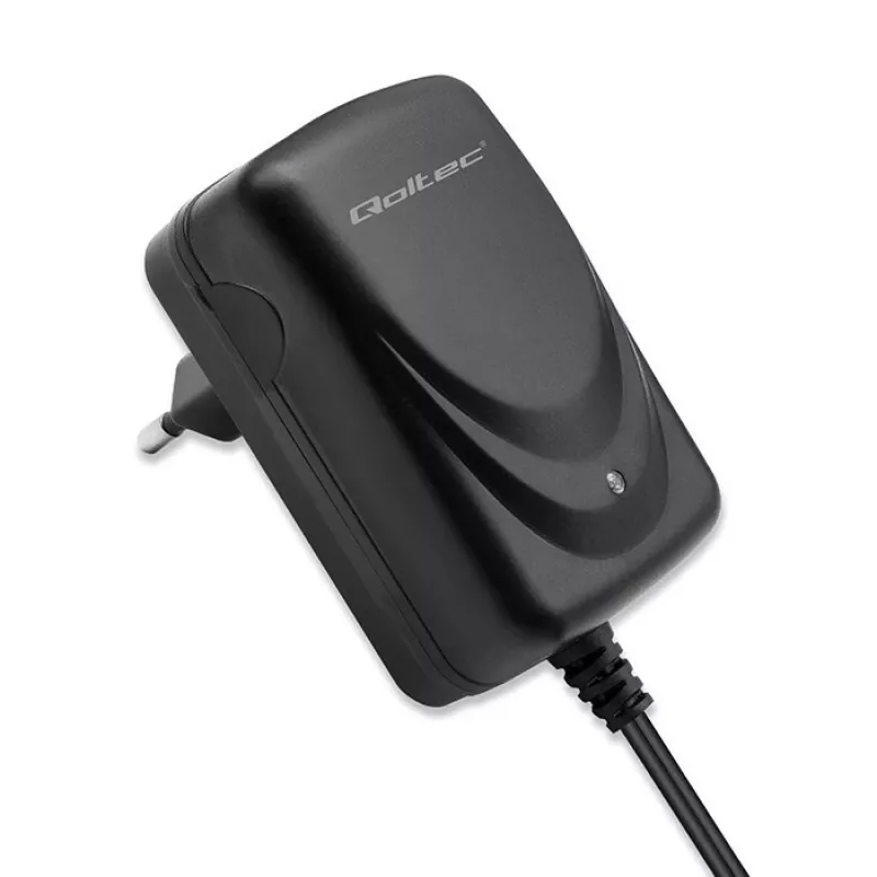 Prostownik QOLTEC Charger do AGM GEL STD 12V 1,5A