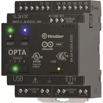 Finder Opta Advanced 8A.04.9.024.8320 Moduł komunikacyjny SPS 12 V/DC, 24 V/DC (8A.04.9.024.8320)
