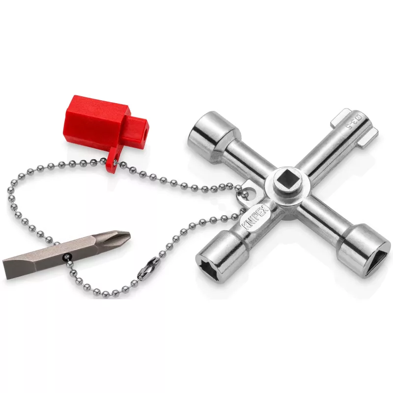 Klucz do szaf sterowniczych/zamykających Knipex 00 11 03