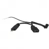 INTER-TECH RS-071 Wentylator obudowy 120mm ARGB - Czarny