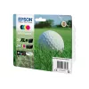 Epson T3479, wkład z tonerem, 1 szt., oryginalny, czarny, cyjan, magenta, żółty