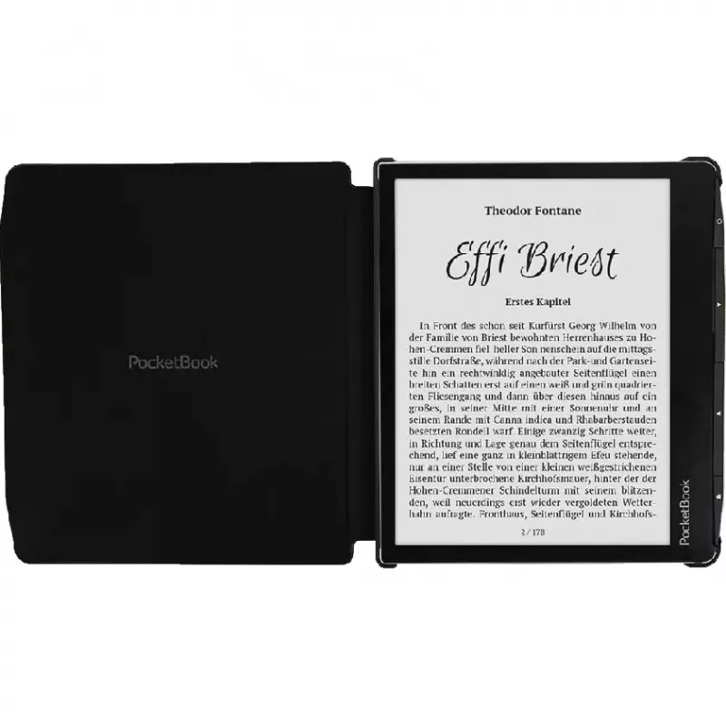 Etui Cover PocketBook HN-SL-PU-700-BK-WW do czytnika e-booków 7 cali Czarny