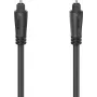 Kabel audio Hama 00205133 TOSLINK 0,75 m, czarny, męski na męski