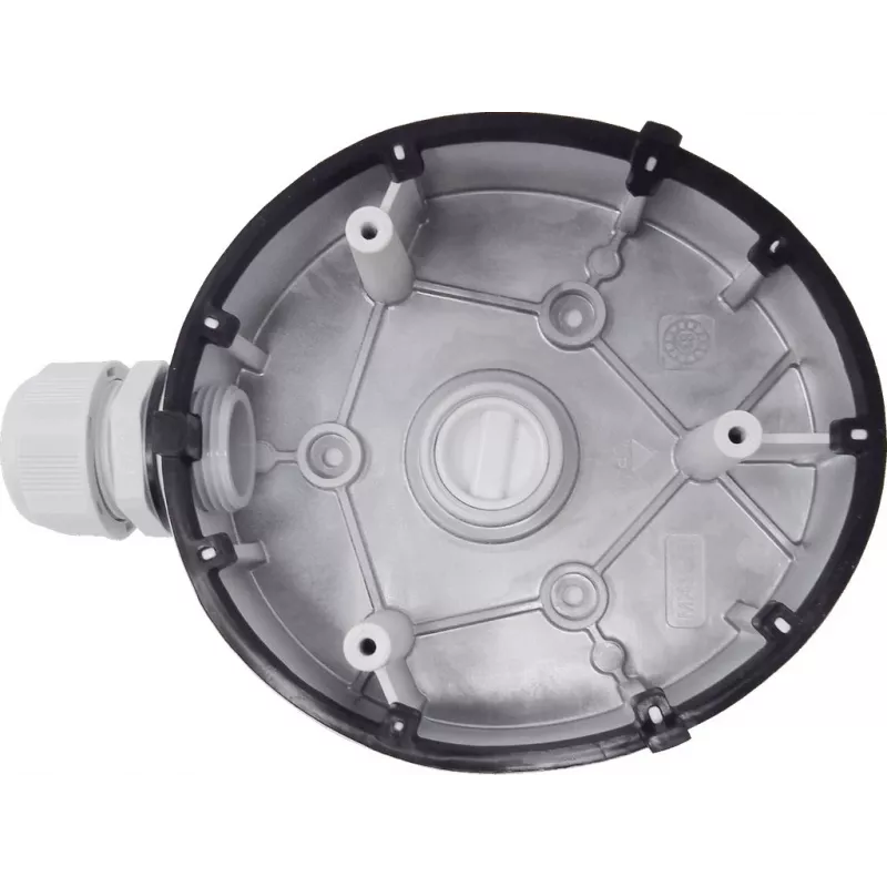 Puszka przyłączeniowa Hikvision DS-1280ZJ-TR13 Zewnętrzna Czarny Srebrny 1kg