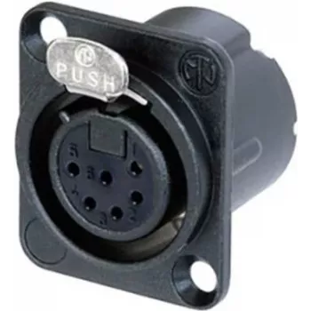 Neutrik NC6FD-LX-B-CON Akcesorium łączności Czarny