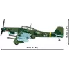 Zestaw konstrukcyjny Cobi Blocks Junkers JU 87G-2 Stuka 571 szt. model do składania